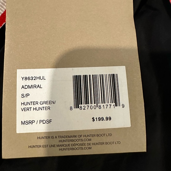 NWT-HUNTER- Admiral Puffer Coat - Picture 10 of 10